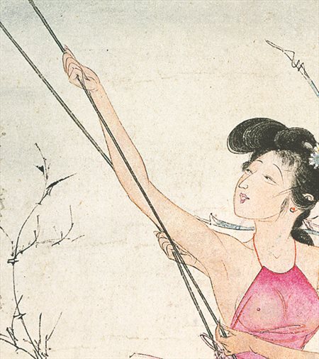望谟县-胡也佛的仕女画和最知名的金瓶梅秘戏图